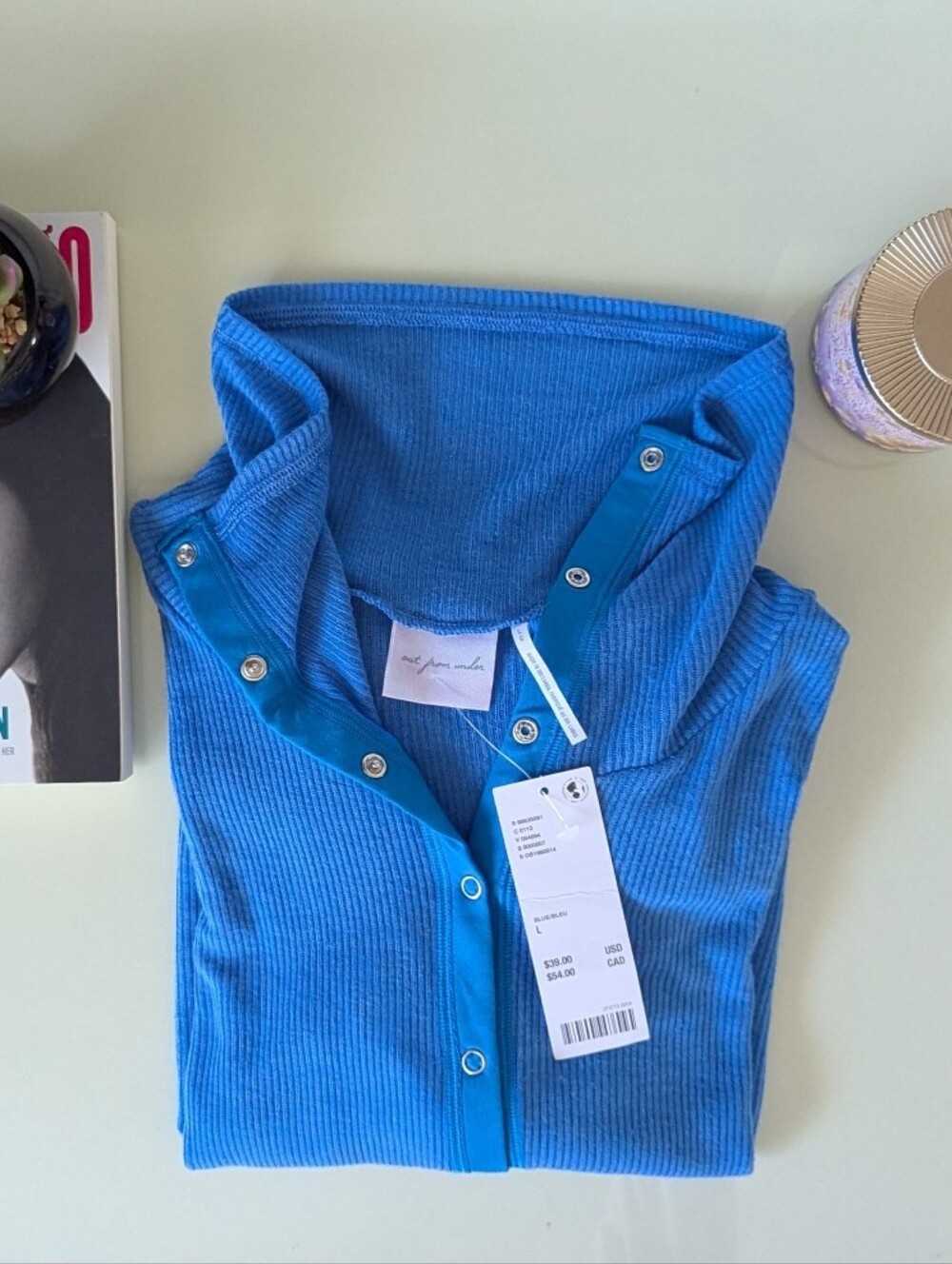 Out From Under Snap Button Up Cardigan
